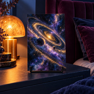 Orbitale Stof Kunstprint Poster