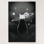 Orbiting Cosmic Cat Legpuzzel (Verticaal)