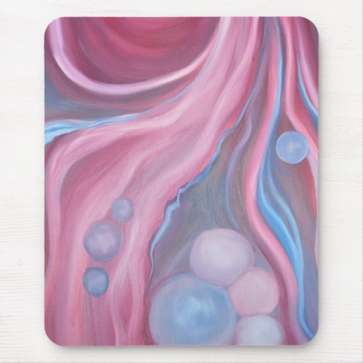 Orbs en Swirls Muismat (Voorkant)