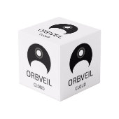 Orbveil Cloud Cube Kubus (Voorkant hoekig)
