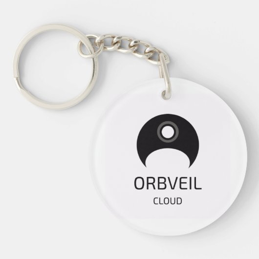 Orbveil Cloud Keychain (Voorkant)
