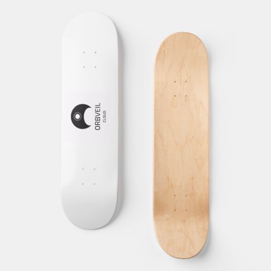 Orbveil Cloud Skatebearding Persoonlijk Skateboard (Voorkant)