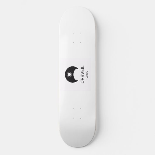 Orbveil Cloud Skatebearding Persoonlijk Skateboard (Voorkant)