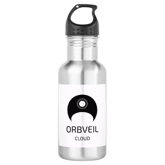 Orbveil Cloud Water Bottle Waterfles (Voorkant)