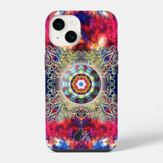 Orbz Kaleid iPhone Hoesje (Achterkant)