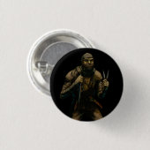 Orc Assassin Ronde Button 3,2 Cm (Voorkant /achterkant)