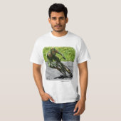 Orc Cyclist Bike Racing Fantasy Art Shirt (Voorkant volledig)