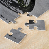 Orc Cyclist Bike Racing Large Fantasy Art Puzzle Legpuzzel (Zijkant)