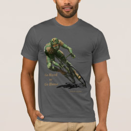 Orc Cyclist Bike Riding Fantasy Art Shirten T-shirt