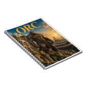 Orc, Gotische Fantasy-Monster Notitieboek (Rechterzijde)