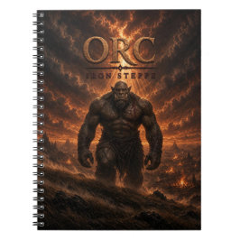 Orc IJzer Steppe Donkere Cinema Notitieboek