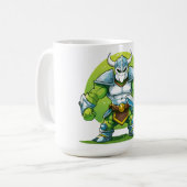 orc krijger koffiemok (Voorkant links)