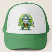 orc krijger trucker pet (Voorkant)
