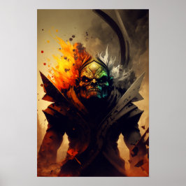 Orc Oorlogsheer Fantasy Poster | D&D Decor 1