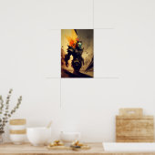 Orc Oorlogsheer Fantasy Poster | D&D Decoratie 3 (Keuken)