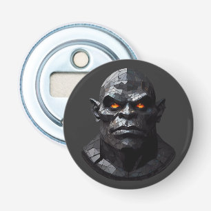 Orc Portret  Button Flesopener