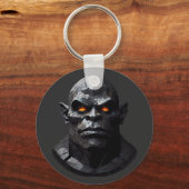 Orc Portret Sleutelhanger (Voorkant)