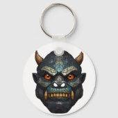 Orc Portret Sleutelhanger (Achterkant)