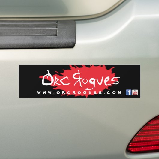 Orc Rogues Bumpersticker (Op auto)