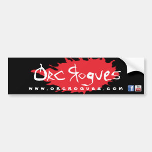Orc Rogues Bumpersticker