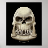 Orc Skull Poster (Voorkant)