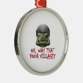 Orc: Was dat je dorp? Metalen Ornament (Rechts)