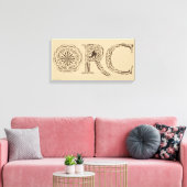 Orc Weapons Collage Canvas Afdruk (Insitu (Woonkamer))
