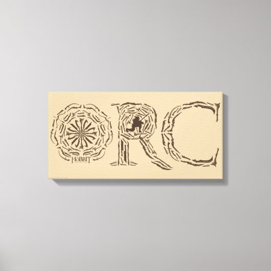 Orc Weapons Collage Canvas Afdruk (Voorkant)