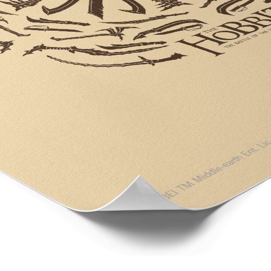 Orc Weapons Collage Poster (Hoek)