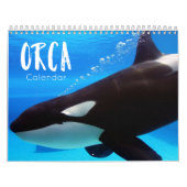 orca 2023 kalender grappige en schattige orka's (Hoes)