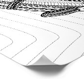 Orca Adult Coloring Poster (Hoek)