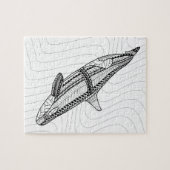 Orca Adult Coloring Puzzle Legpuzzel (Horizontaal)