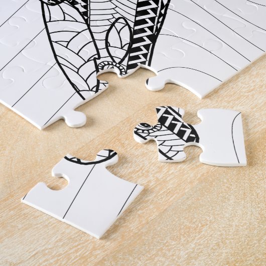 Orca Adult Coloring Puzzle Legpuzzel (Zijkant)