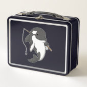 Orca als Fisher met Geviste staaf (Voorkant)