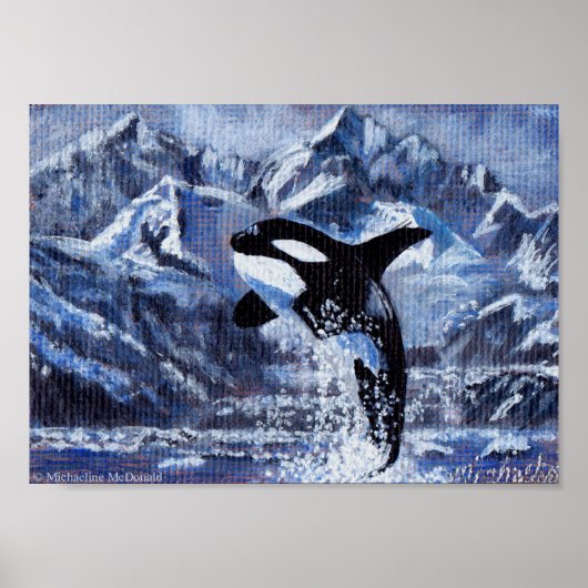 Orca Art Print (Voorkant)