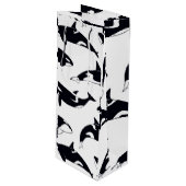 Orca bag wijn cadeautas (Voorkant Gekanteld)