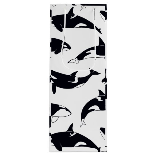 Orca bag wijn cadeautas (Voorkant)