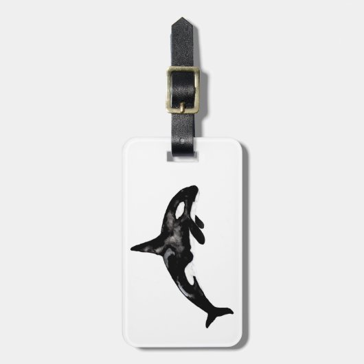 Orca Bagagelabel (Voorkant verticaal)