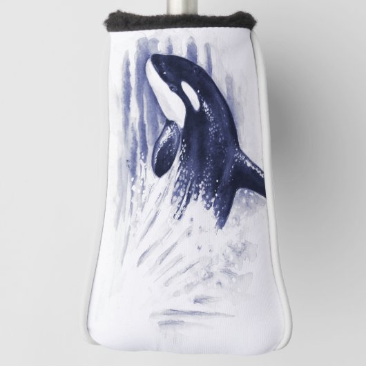 Orca Bbereikblauw Golfheadcover (Draai 90)