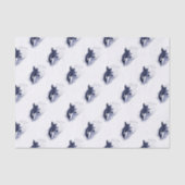 Orca Bbereikblauw Tissuepapier (Voorkant)