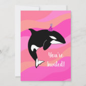 Orca Birthday Kaart (Achterkant)