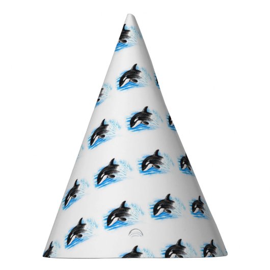 Orca Breiking Feesthoedjes (Rechts)