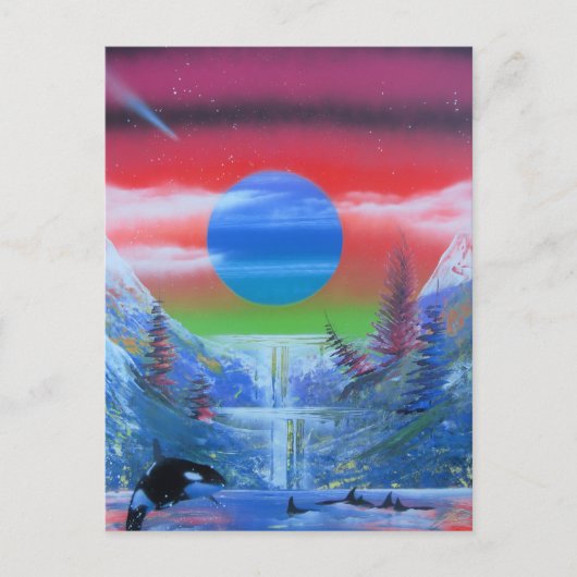 Orca Briefkaart (Voorkant)