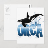 ORCA BRIEFKAART (Voorkant / Achterkant)