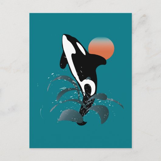 Orca Briefkaart (Voorkant)