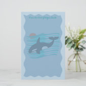 Orca Briefpapier (Staand voorkant)