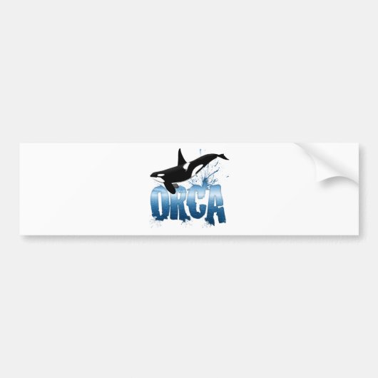 ORCA BUMPERSTICKER (Voorkant)