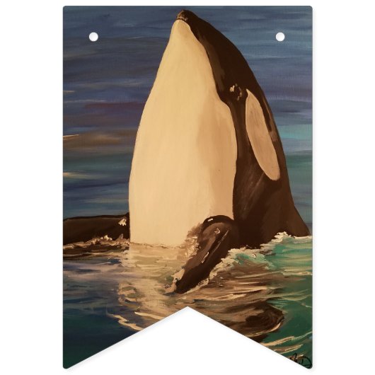 Orca Bunting Banner (Eerste vlag)