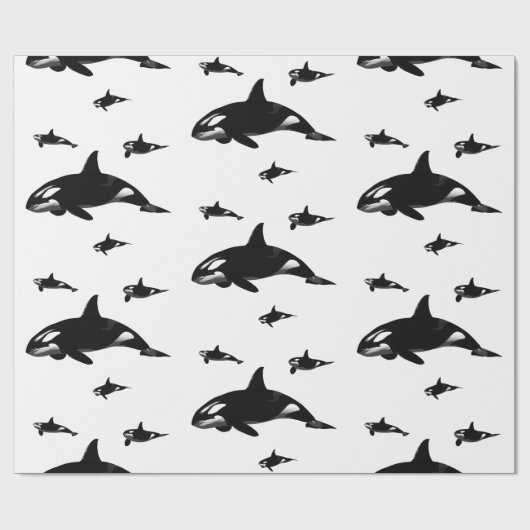 Orca Cadeaupapier (Vlak)