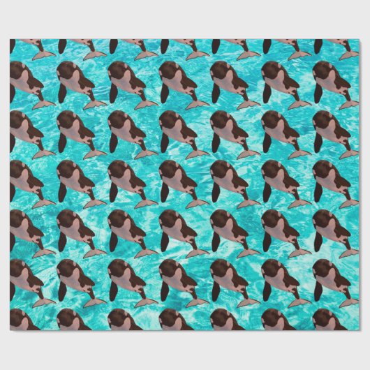 Orca Cadeaupapier (Vlak)